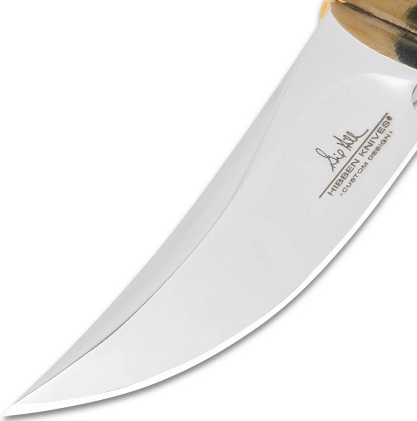 Gil Hibben Whitetail Skinner Messer mit Scheide – Deutsche Stahlklinge