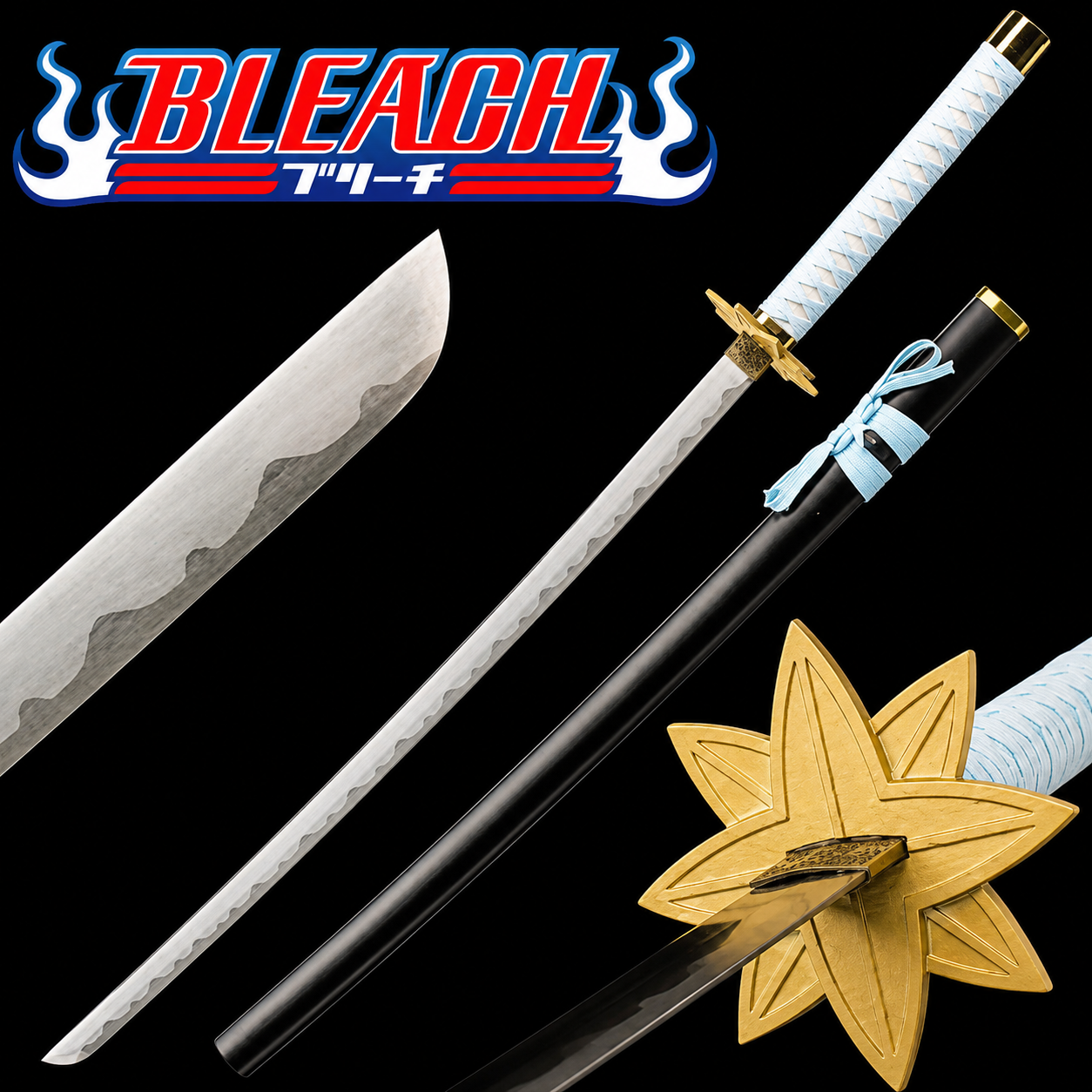 Bleach - Hitsugaya Toushirou Katana (Hyorinmaru) inkl. Holzscheide
