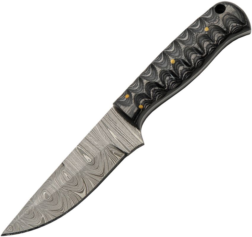 Grooved Hunting Knife