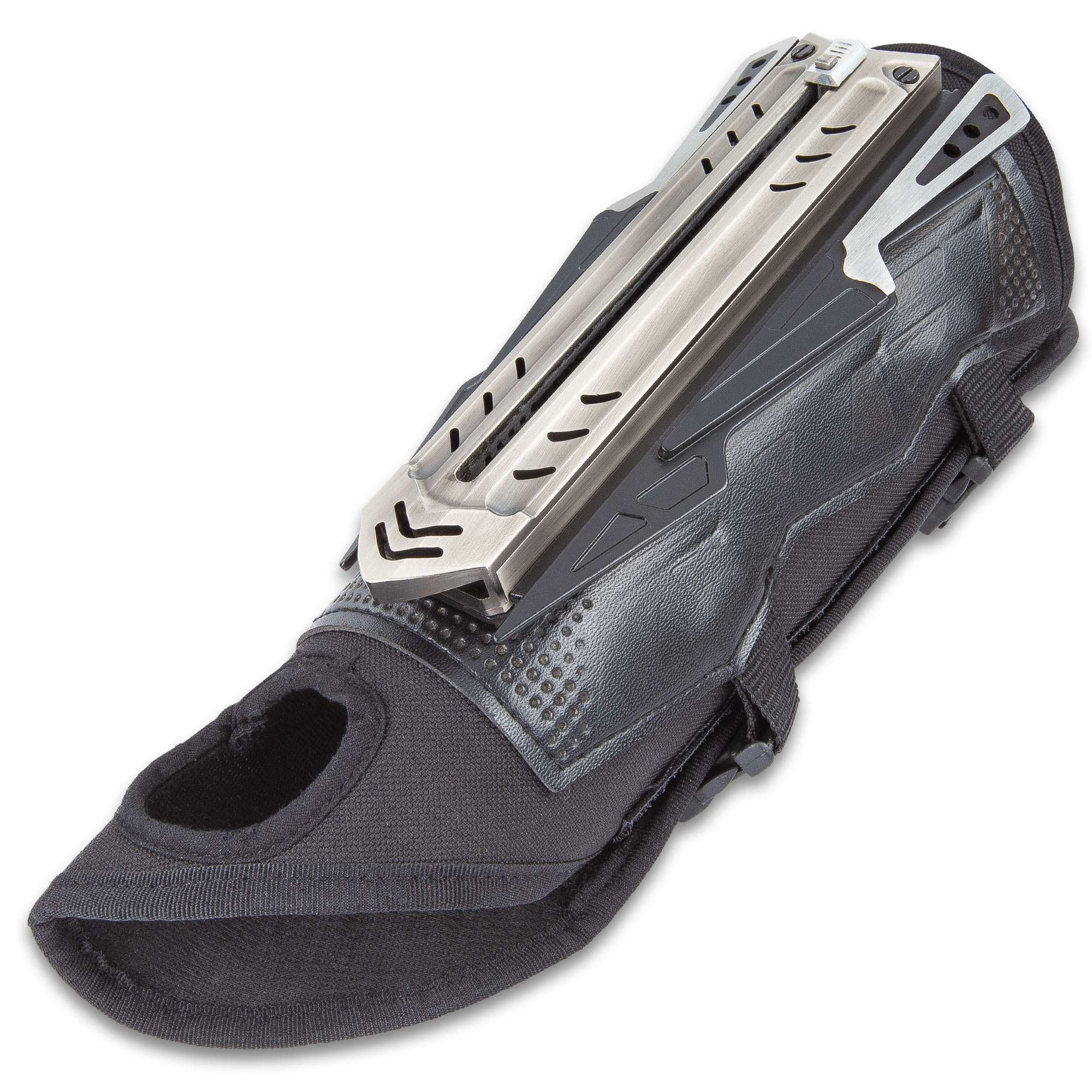 The Enforcer - Taktischer Handschuh mit versteckter Klinge und Wurfmessern The Enforcer - Taktischer Handschuh mit versteckter Klinge und Wurfmessern