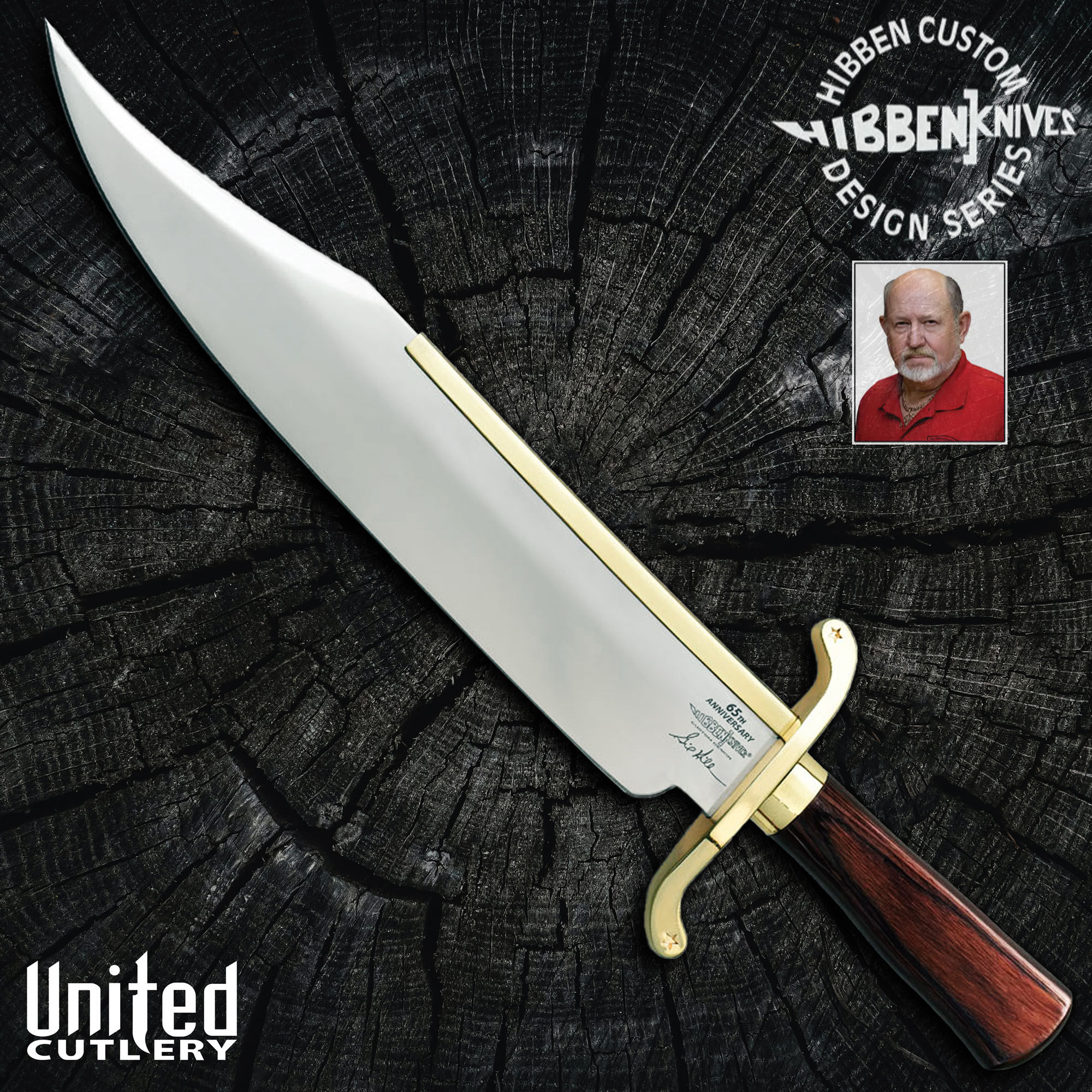 Gil Hibben 65th Anniversary  Old West Bowie Knife