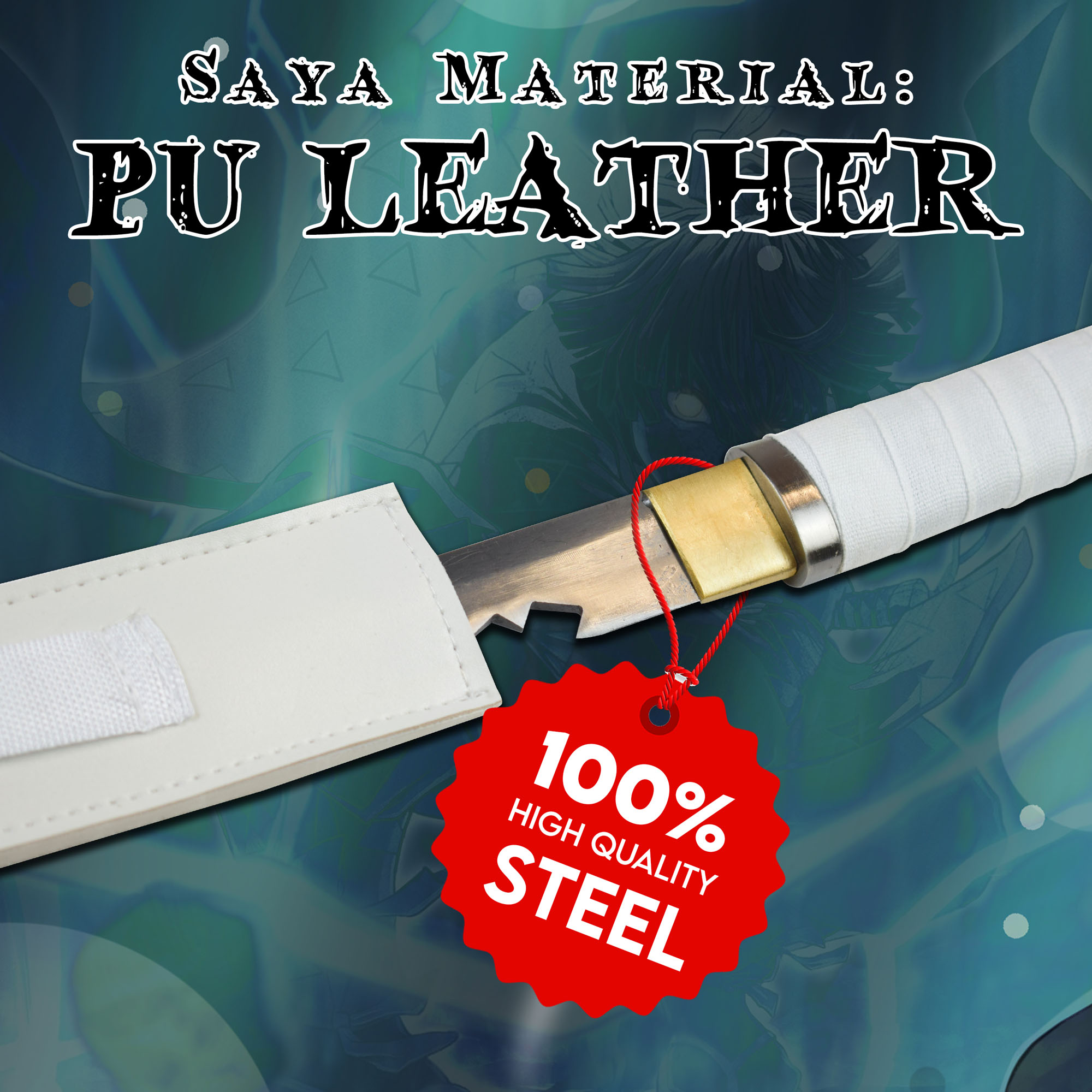 Demon Slayer: Kimetsu no Yaiba - Hashibira Inosuke Schwert - handgeschmiedet