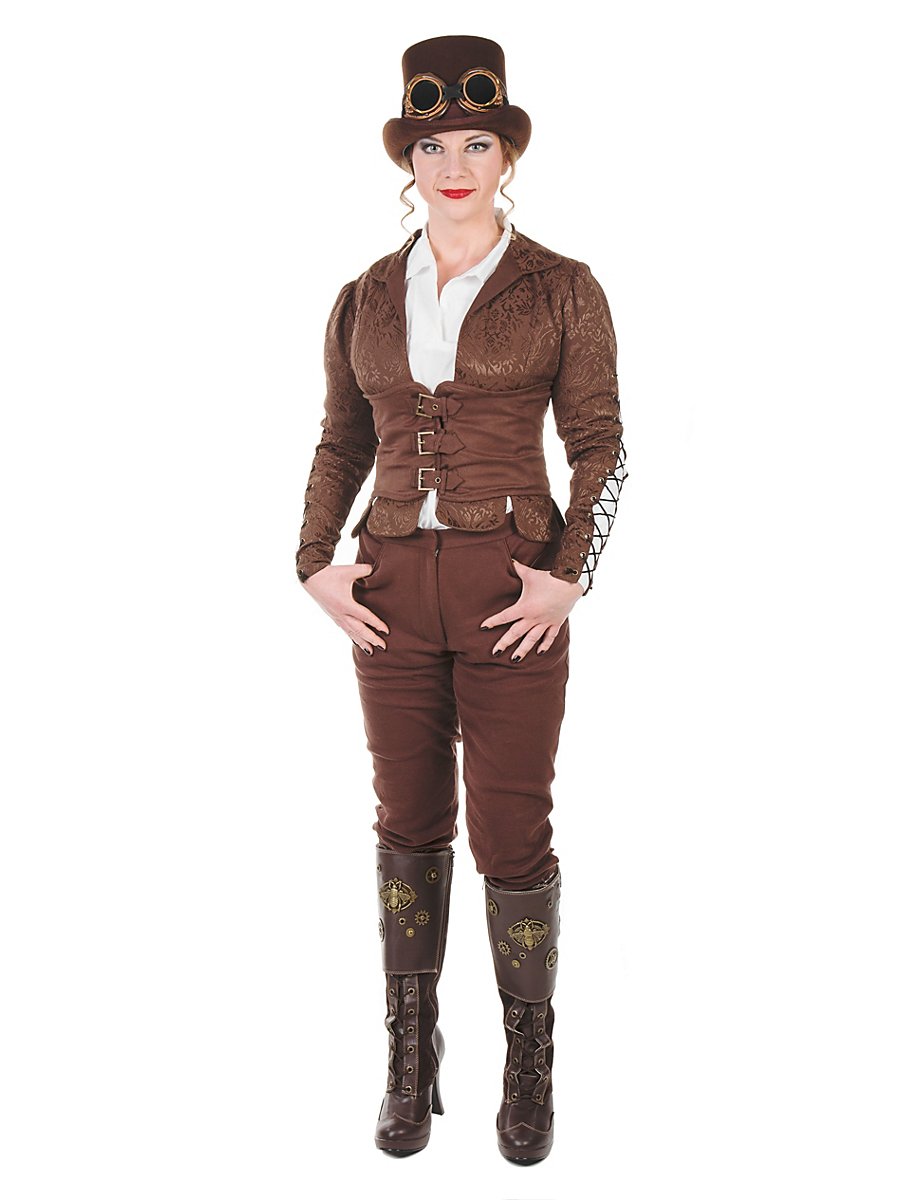 Steampunk Corset Coat brown, Size S