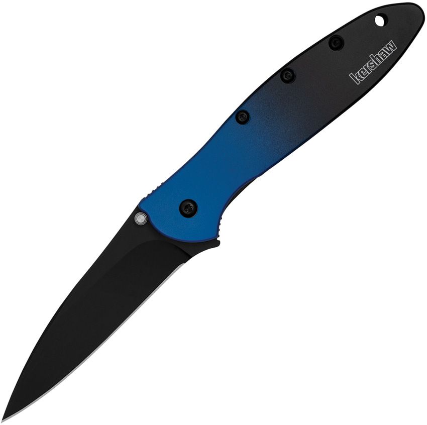 Leek Blue Magna Cut, Black Blade