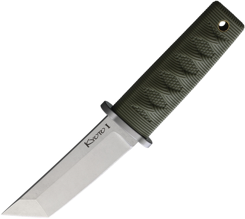 Kyoto II, OD Green Handle, Tanto Blade