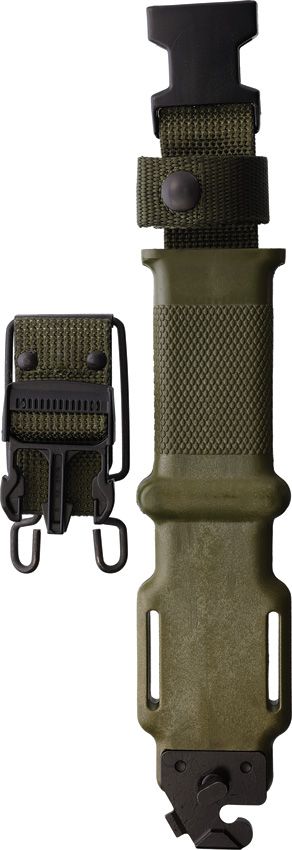 M-9 Combat Messer Grün, keine Rückensäge