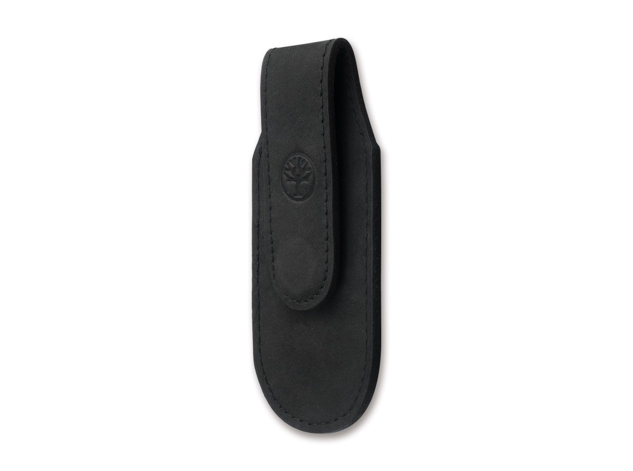 Magnetic Leather Pouch Black Small