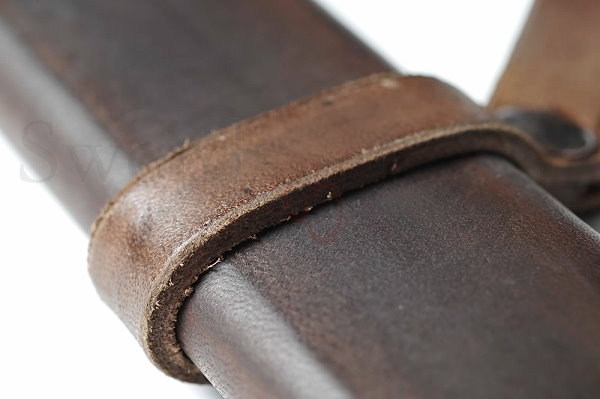 Scabbard for Hand-and-a-Half sword with belt, brown