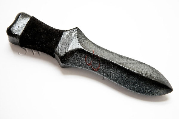 Throwing Knife with Leather