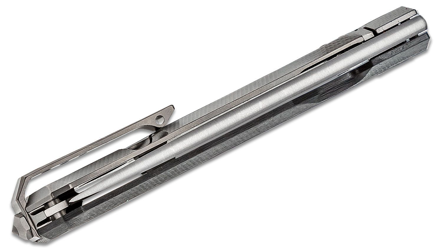 Myto, M390 Satin Blade, Carbon Fiber and Titanium Handle