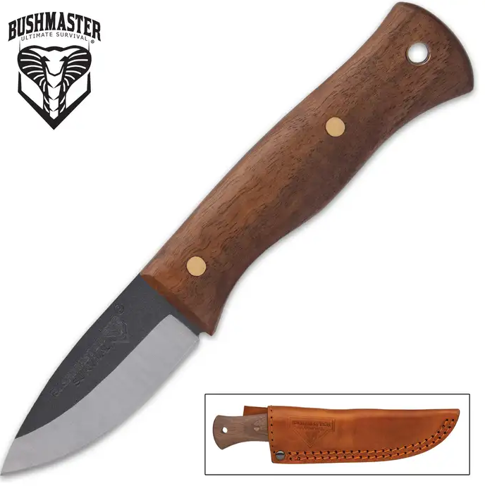 Bushmaster Bantam Bushcrafter Messer mit Scheide