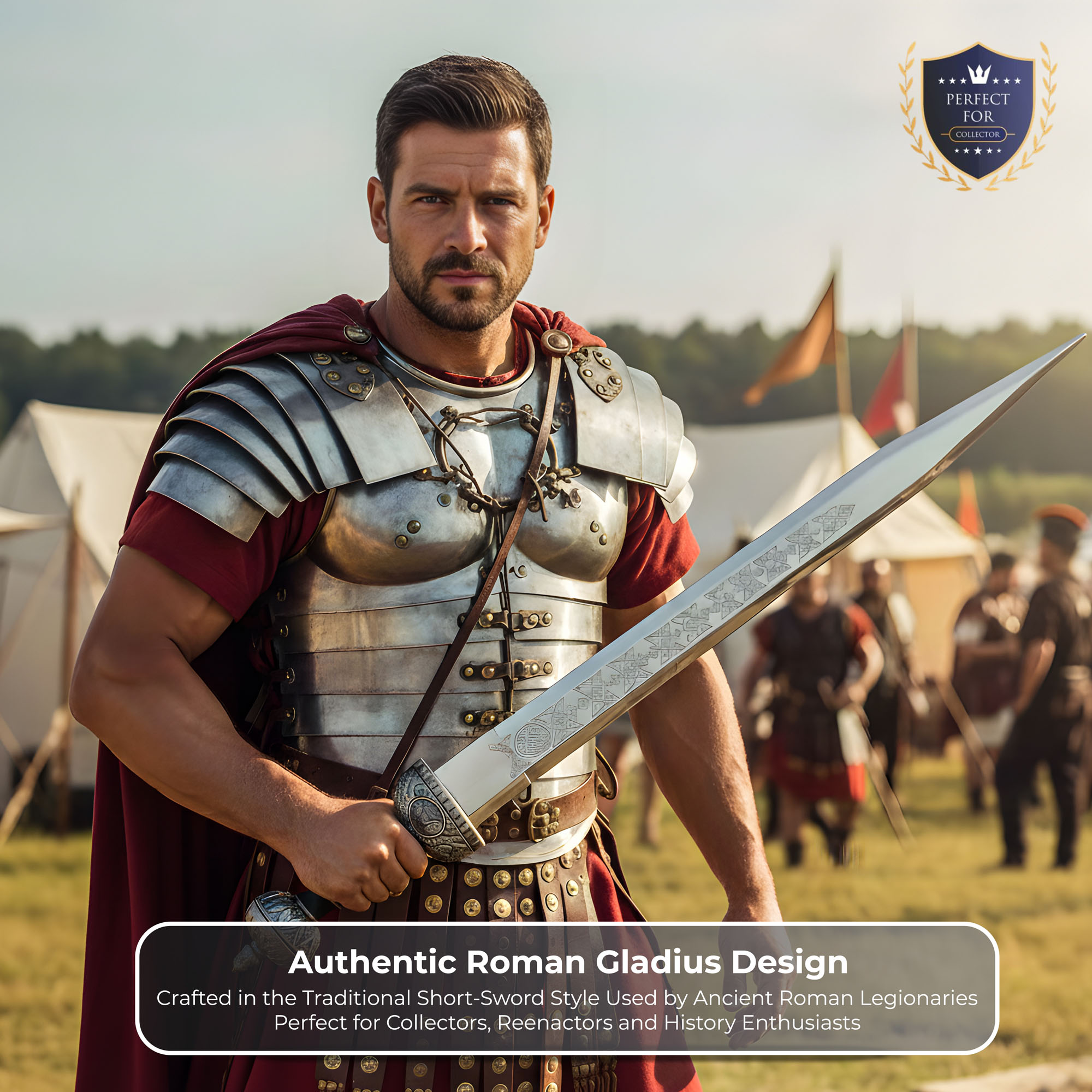 Römisches Gladius Schwert mit Scheide