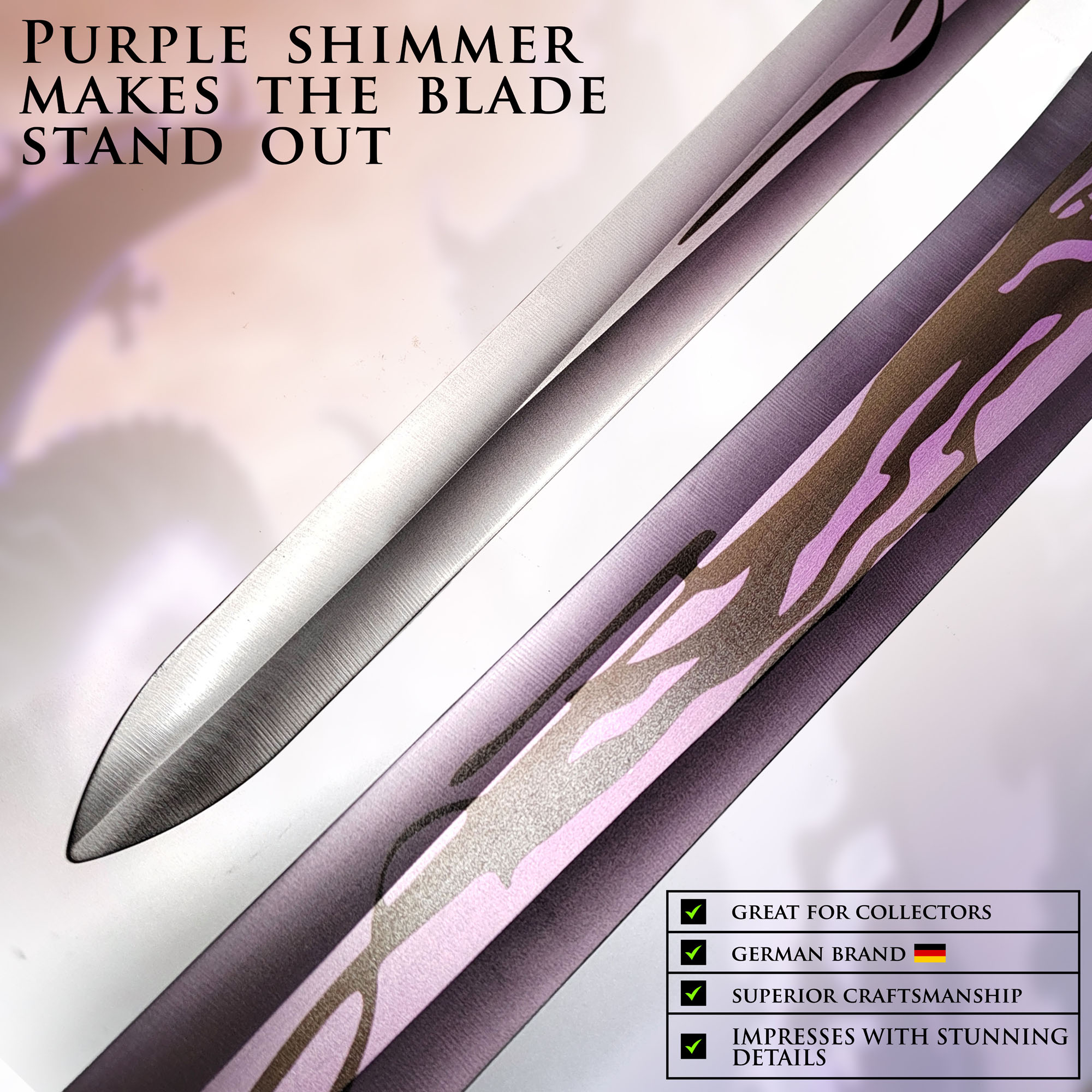 Solo Leveling: Sung Jinwoo's "Black Heart" Demon King Longsword