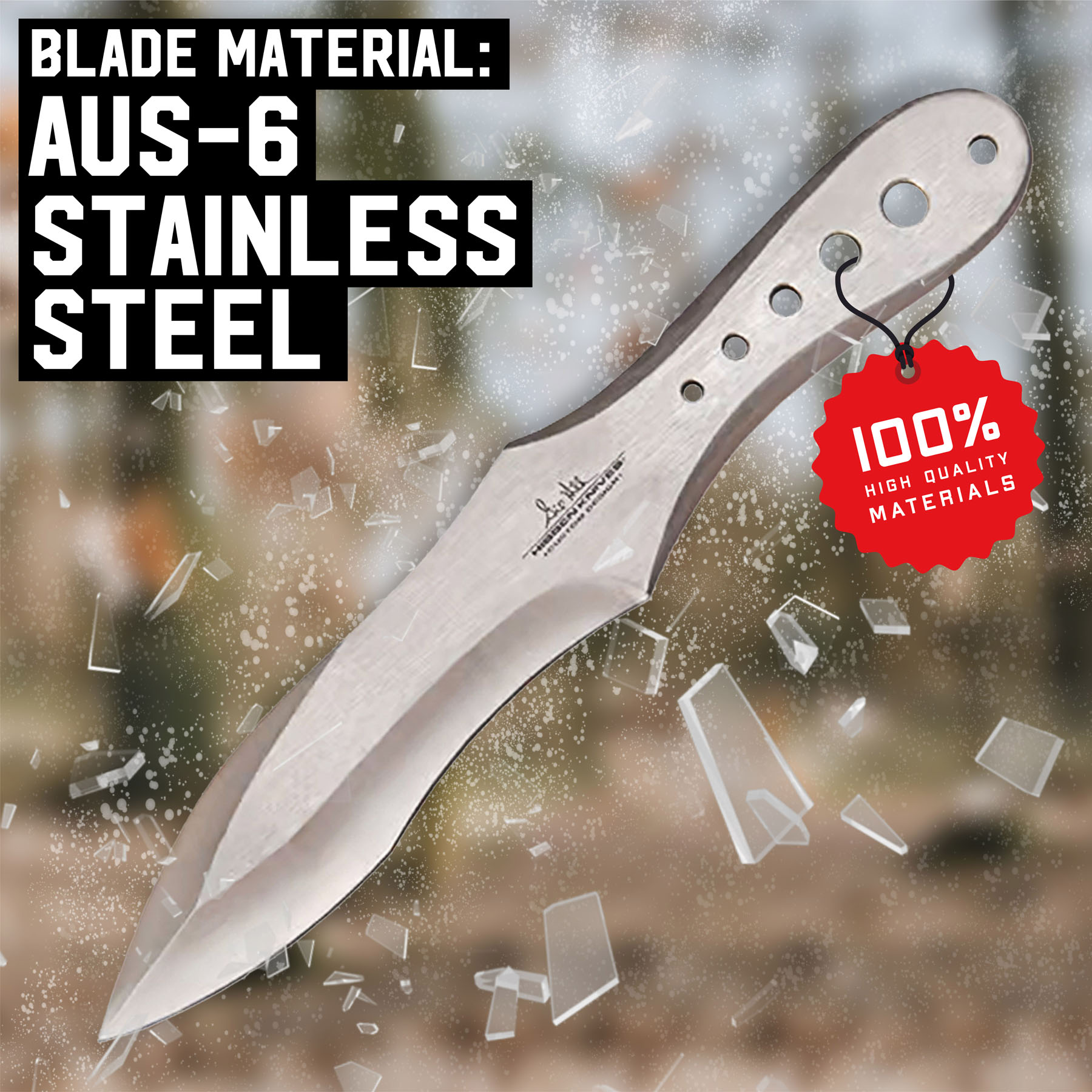 Gil Hibben Genx Pro Thrower Triple Set large