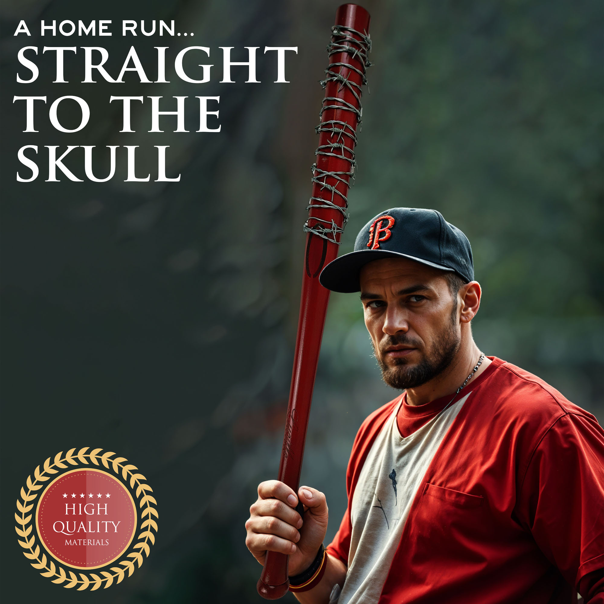 The Walking Dead - Negan's Baseball Bat Lucille without Plaque