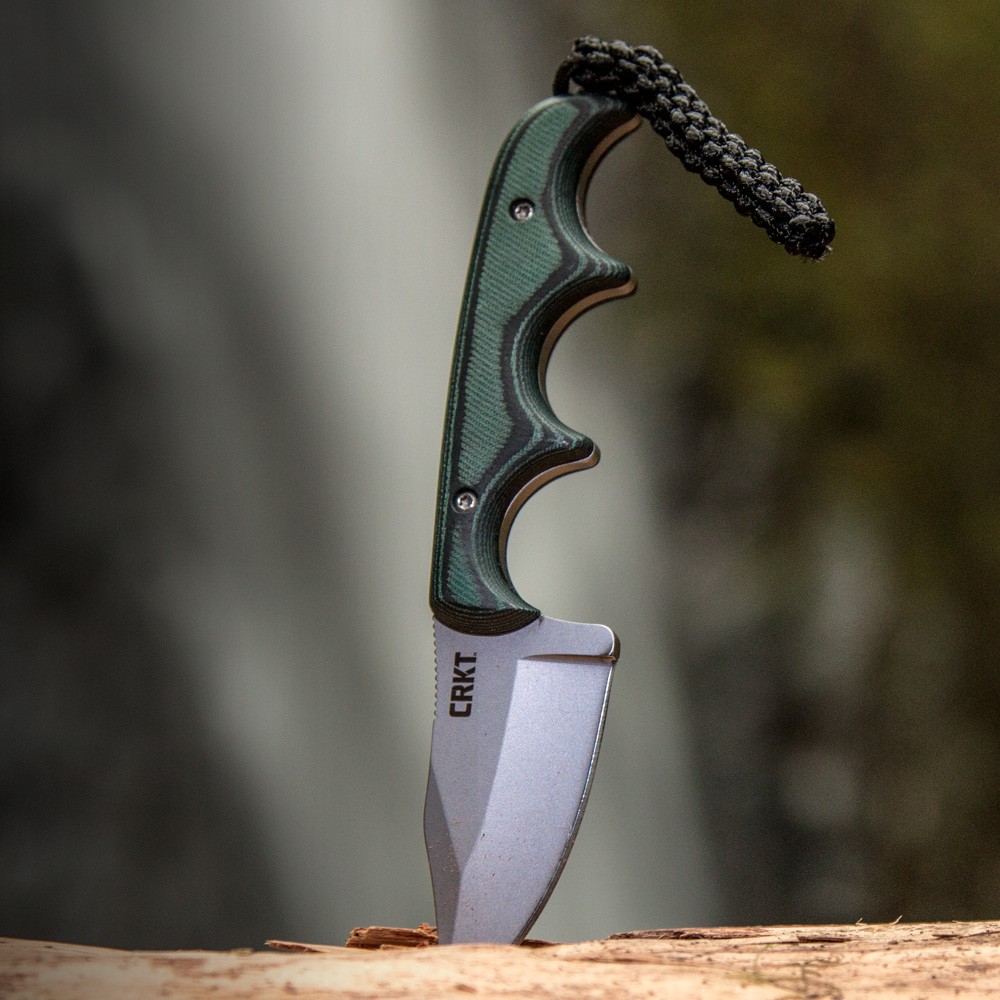 Folts Minimalist Bowiemesser- Micartagriff, rasiermesserscharf