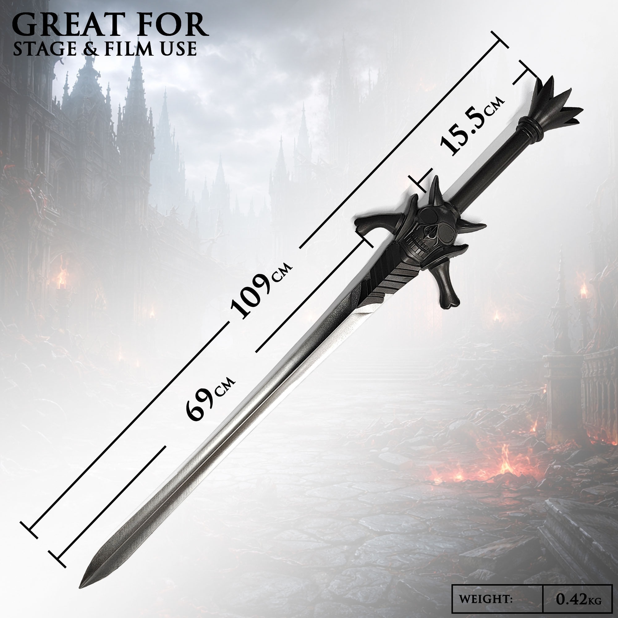 Devil May Cry – Dante´s Rebellion Sword, LARP Version