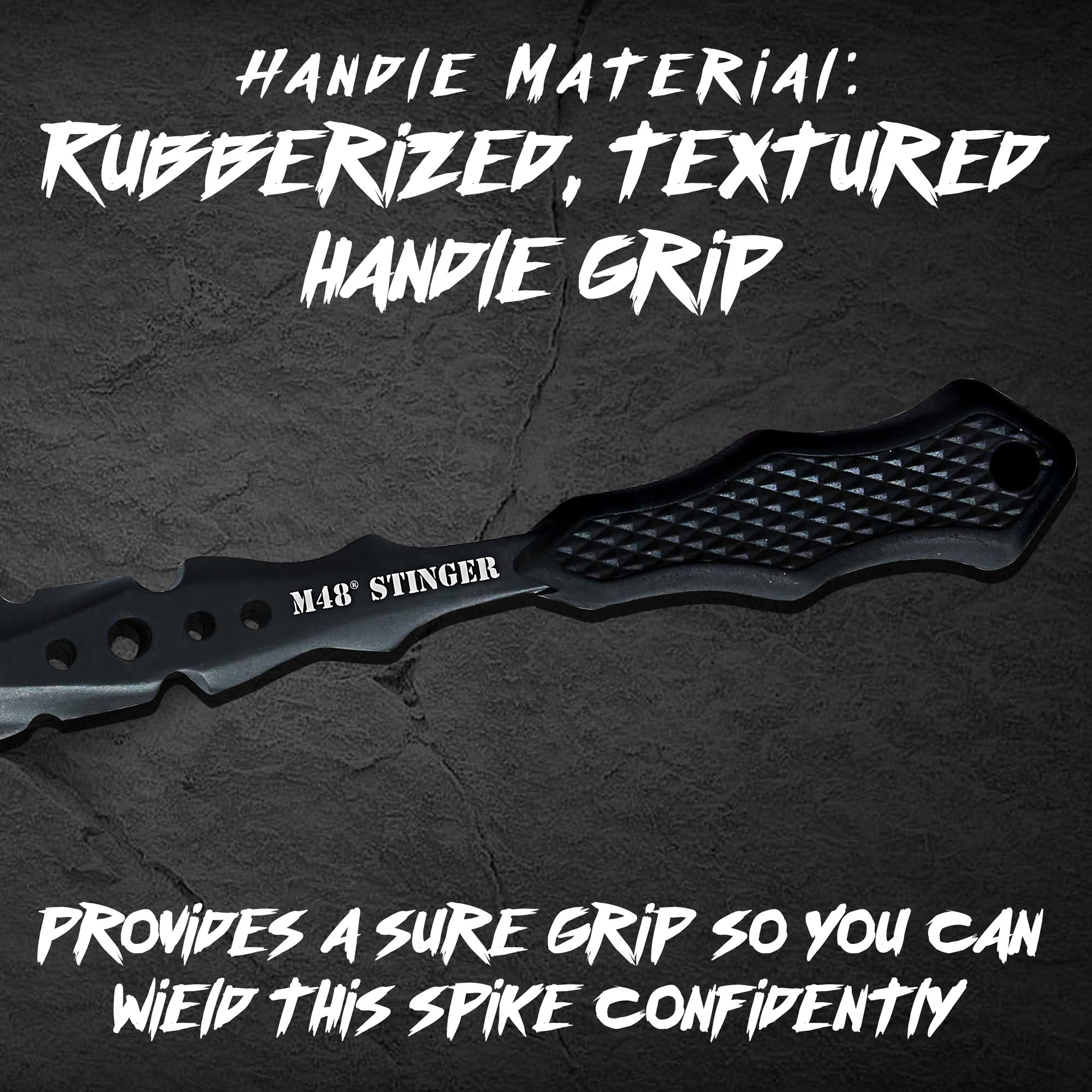 M48 Stinger Black with Harness Sheath