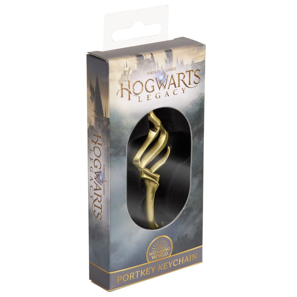 Harry Potter Metall Schlüsselanhänger Hogwarts Legacy Portkey 14 cm