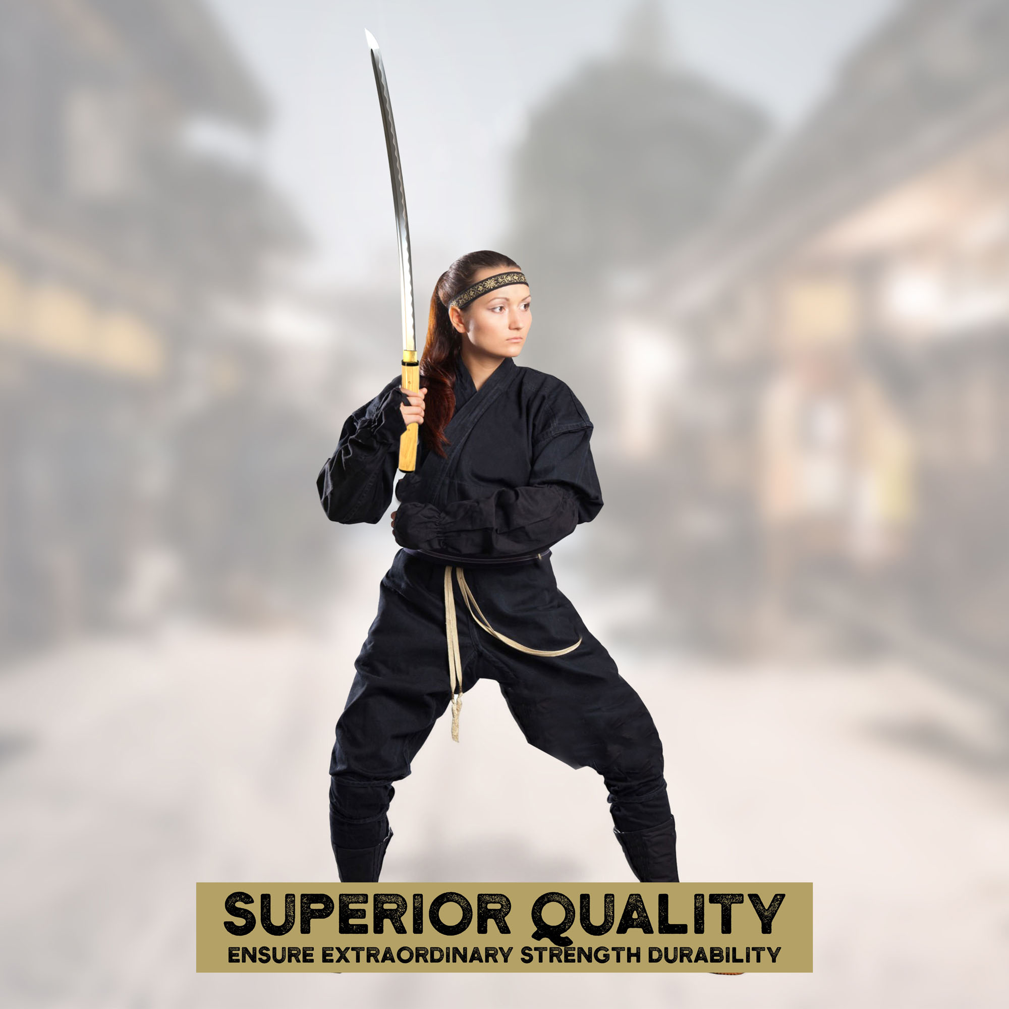 Shirasaya Katana, handgeschmiedet