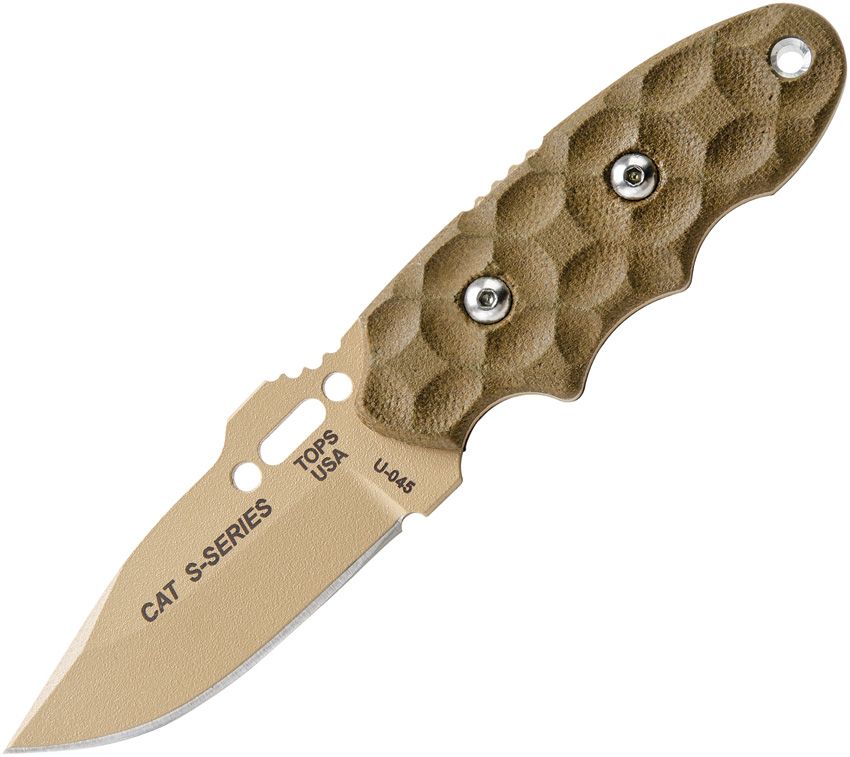 CAT-Covert Anti Terrorism, Grüner micarta Griff