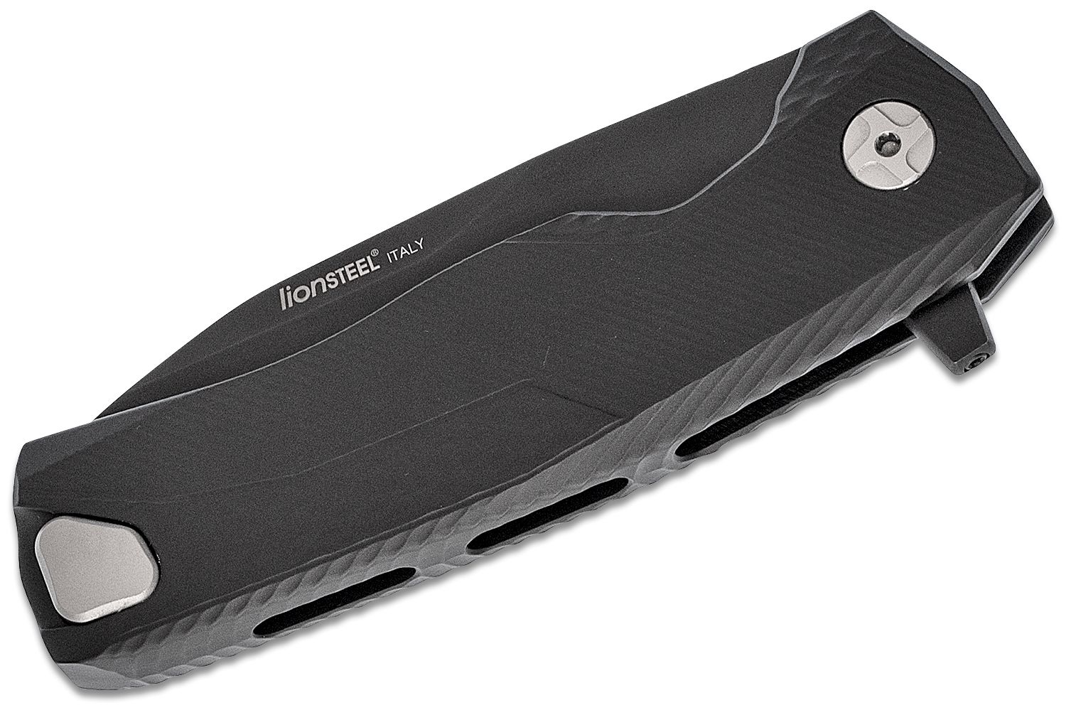 ROK A BB, M390 Black Blade, Black Aluminum Handle