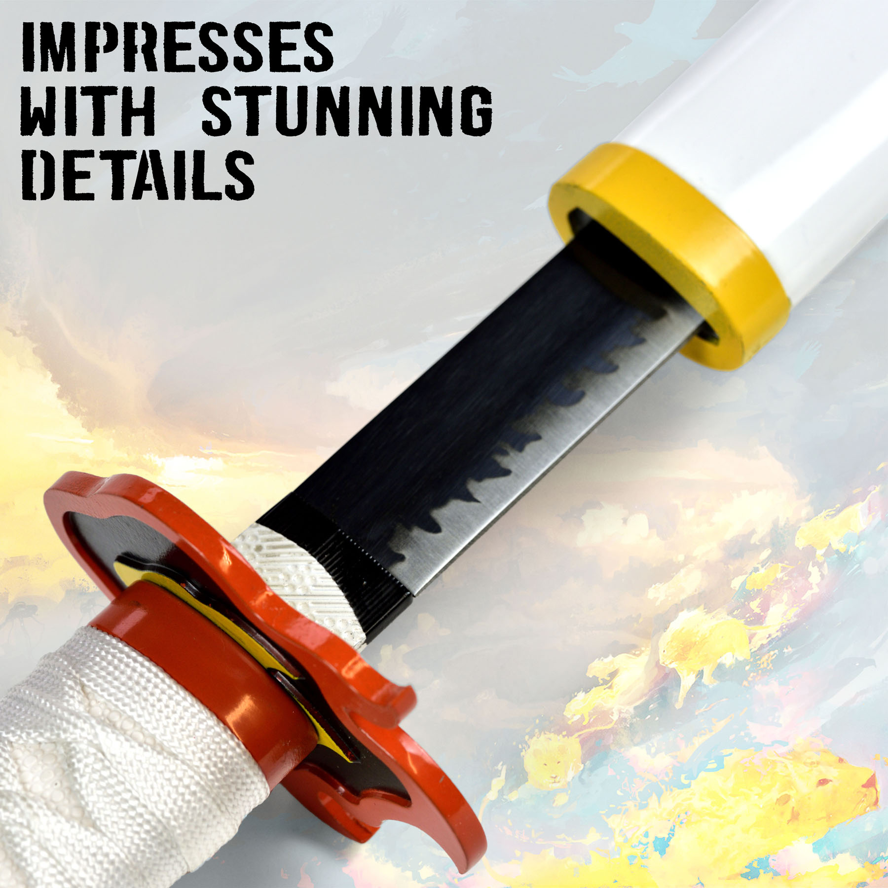 Demon Slayer: Kimetsu no Yaiba - Rengoku Kyoujurou Schwert Demon Slayer: Kimetsu no Yaiba - Rengoku Kyoujurou Schwert