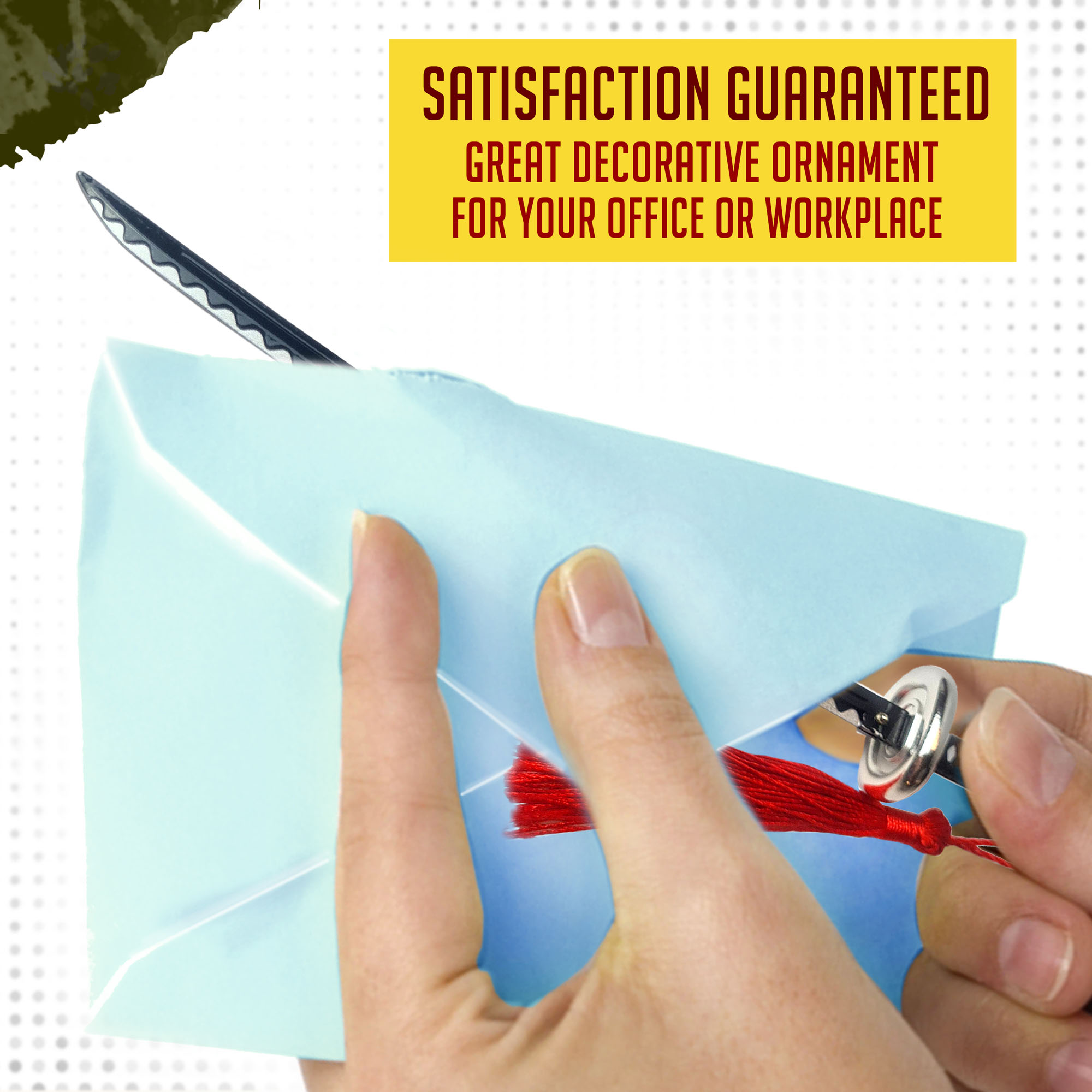 One-Piece-Schwert – Trafalgar Laws Schwert, Katana-Brieföffner mit Scheide und Ständer