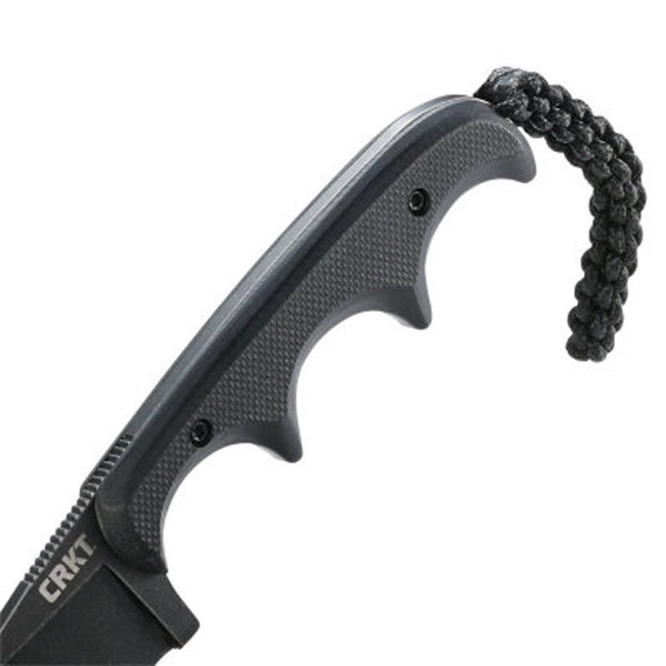 Minimalist Black Drop Point - Designed by Alan Folts