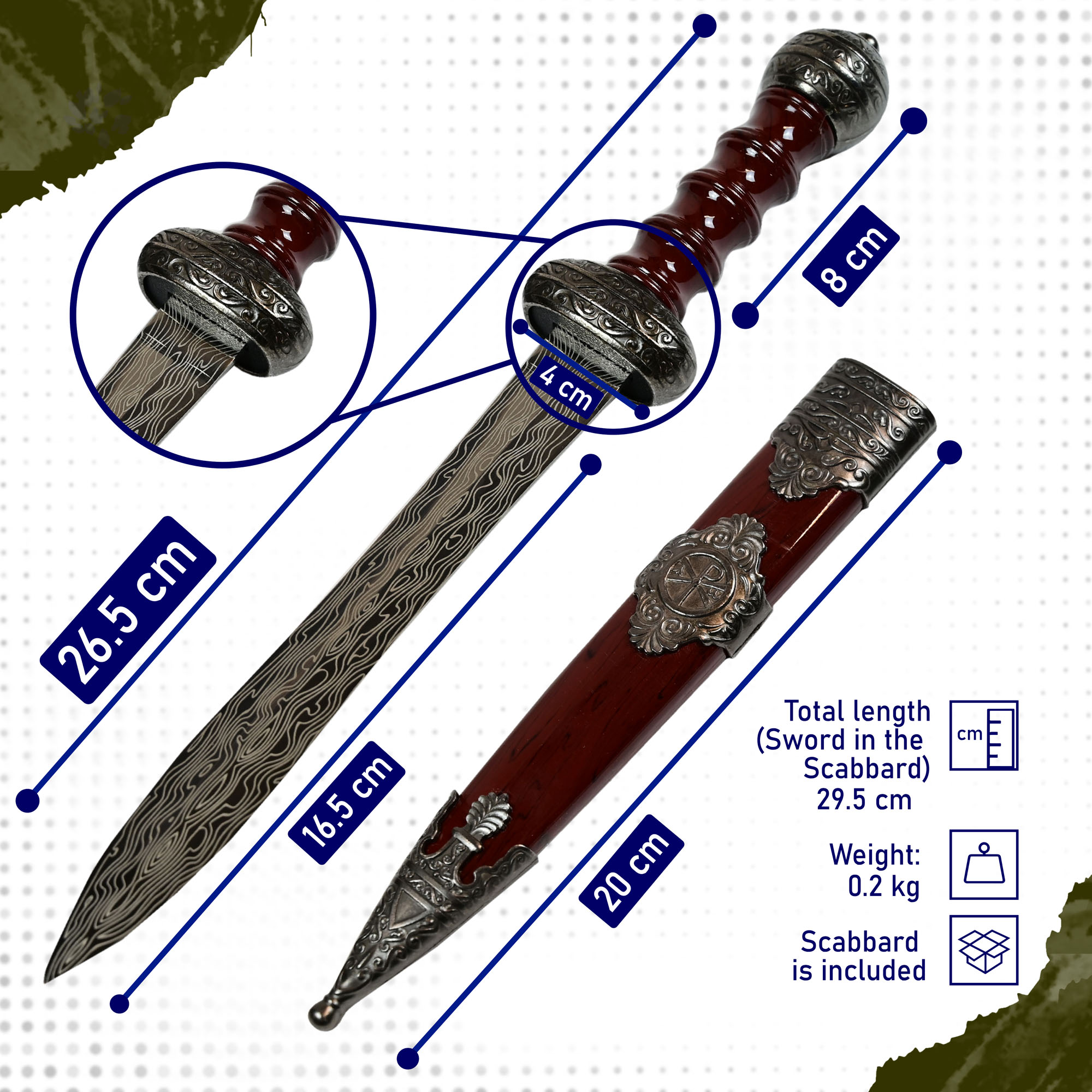 Roman Gladius Letter Opener