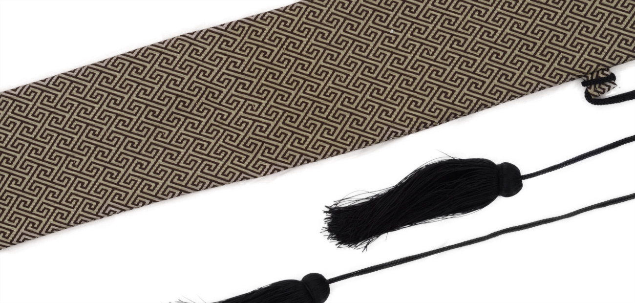 Japanische Schwerttasche - Bundmuster