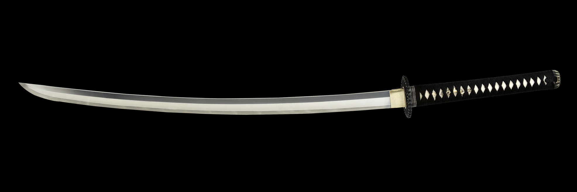 Daimyo Tamahagane Shobu Katana 71,12 cm Silver Wheel