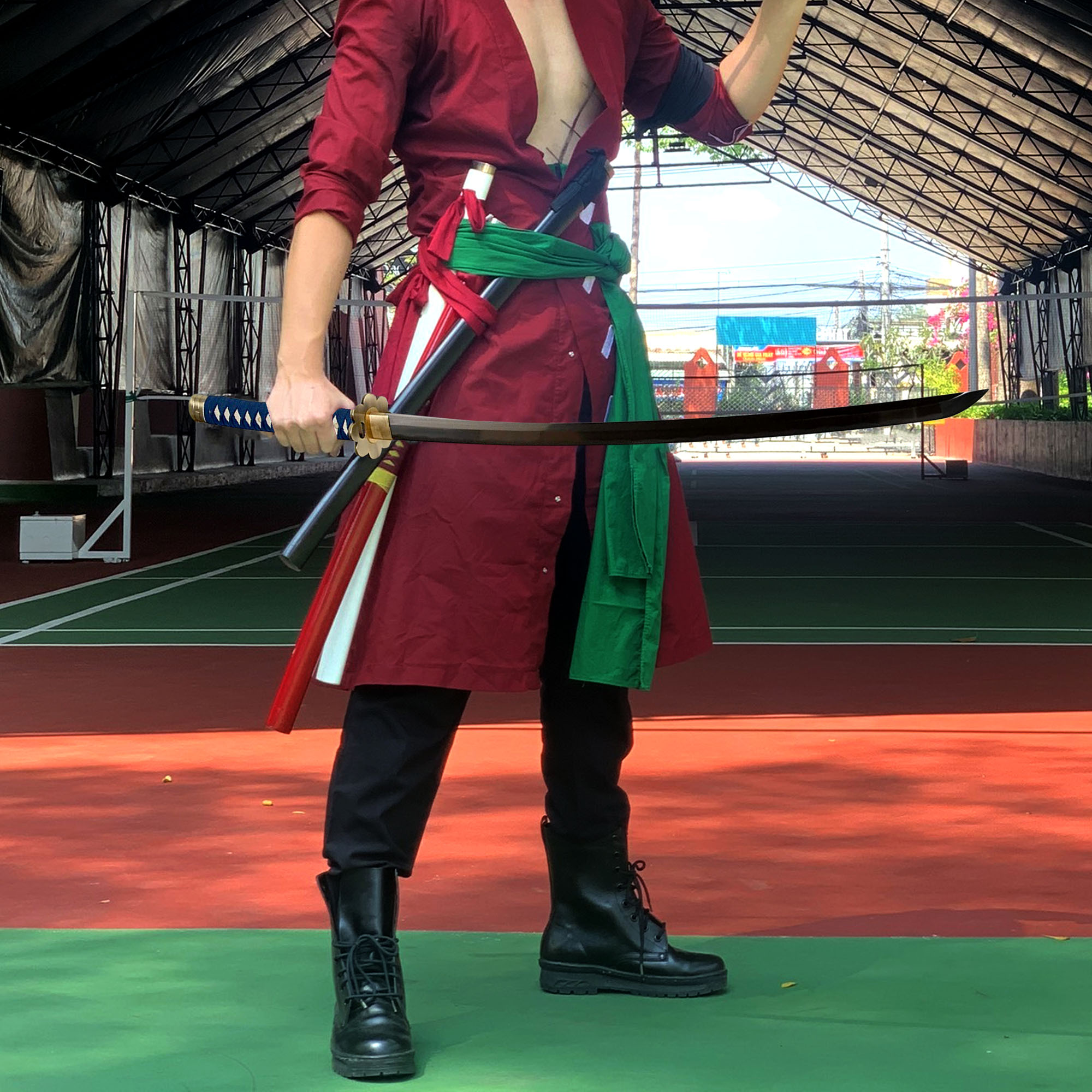 Roronoa Zoro Katana One Piece - handgeschmiedet Roronoa Zoro Katana One Piece - handgeschmiedet