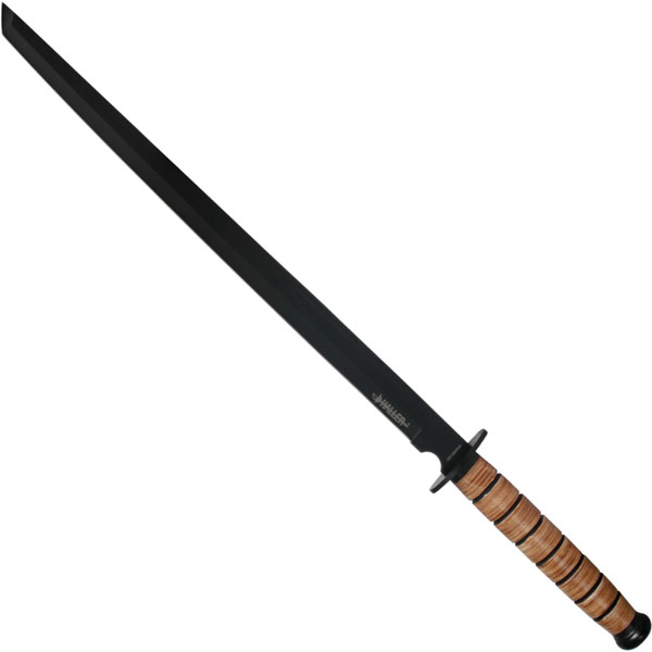 Ninja sword leather wrapping