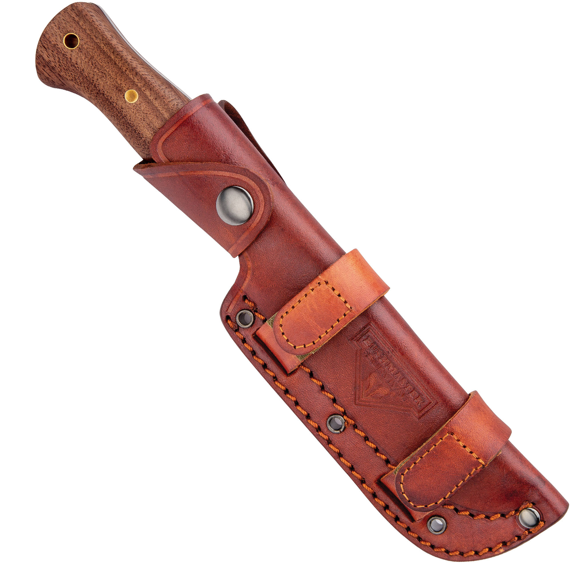 Bushcraft Explorer Knife With Leather Sheath
