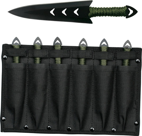 6 Piece Thrower Set with Pouch