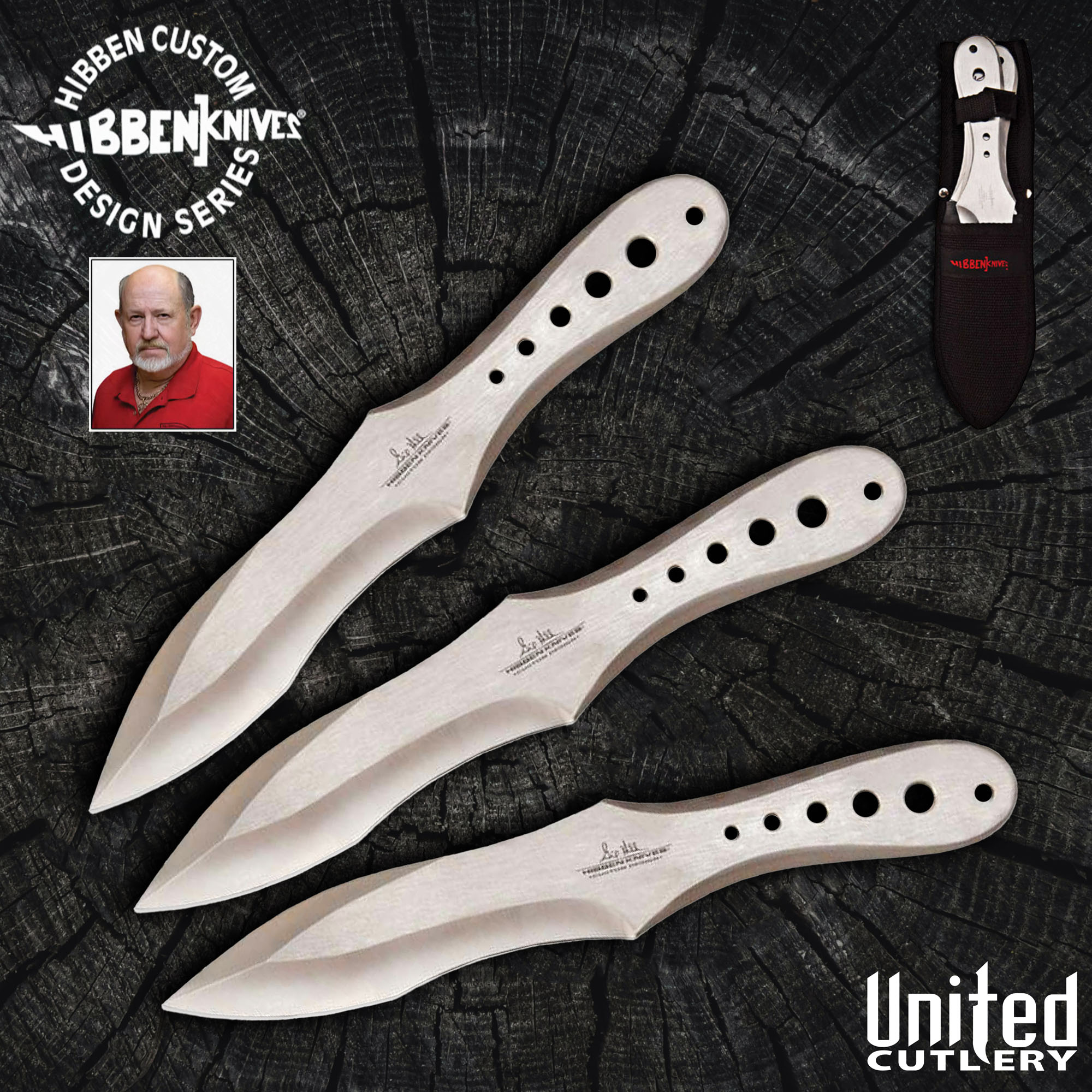 Gil Hibben Genx Pro Thrower Triple Set small