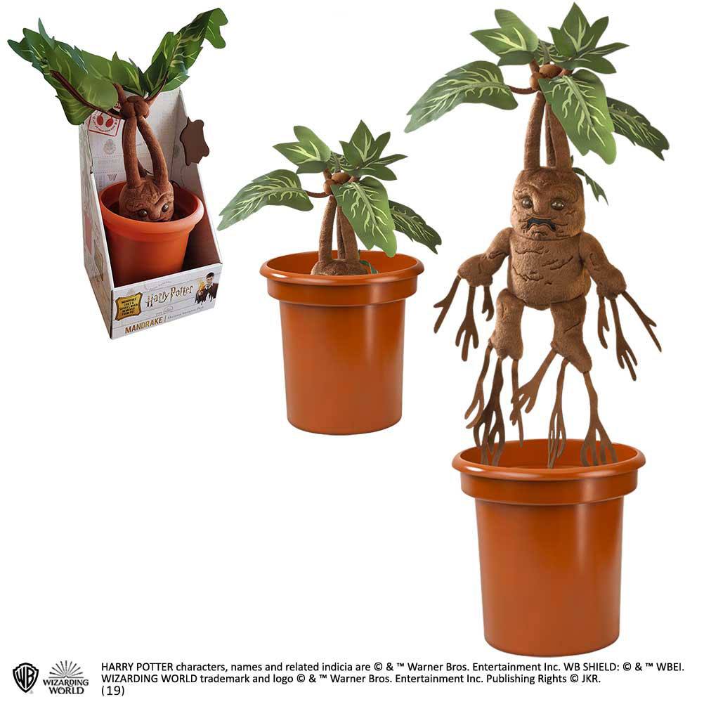 Harry Potter Interactive Plush Figure Mandrake 30 cm