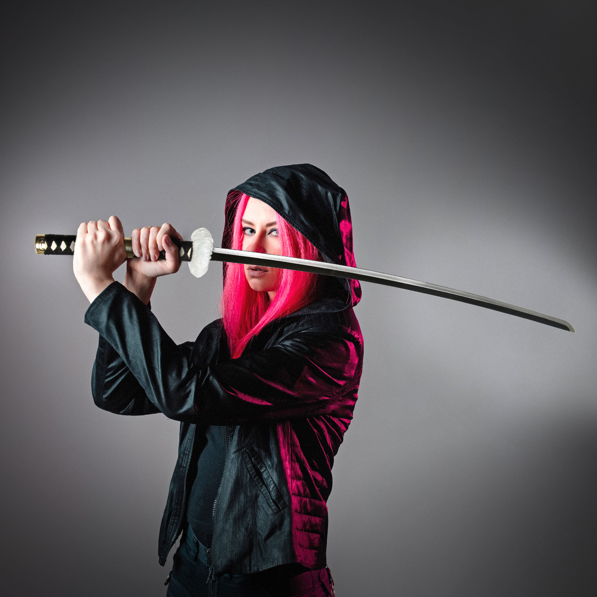 One Piece - Trafalgar Law Schwert schwarzer Griff 96 cm