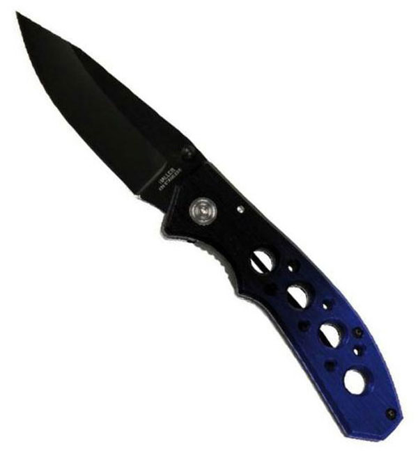 One-hand Pocket Knife Dark Blue II