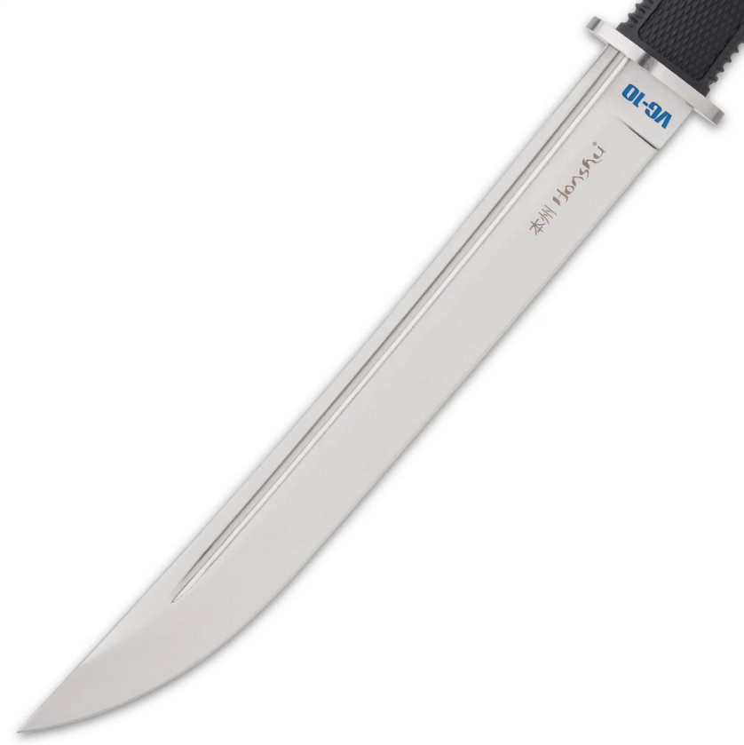 VG-10 Honshu Tanto Knife with Leather Sheath