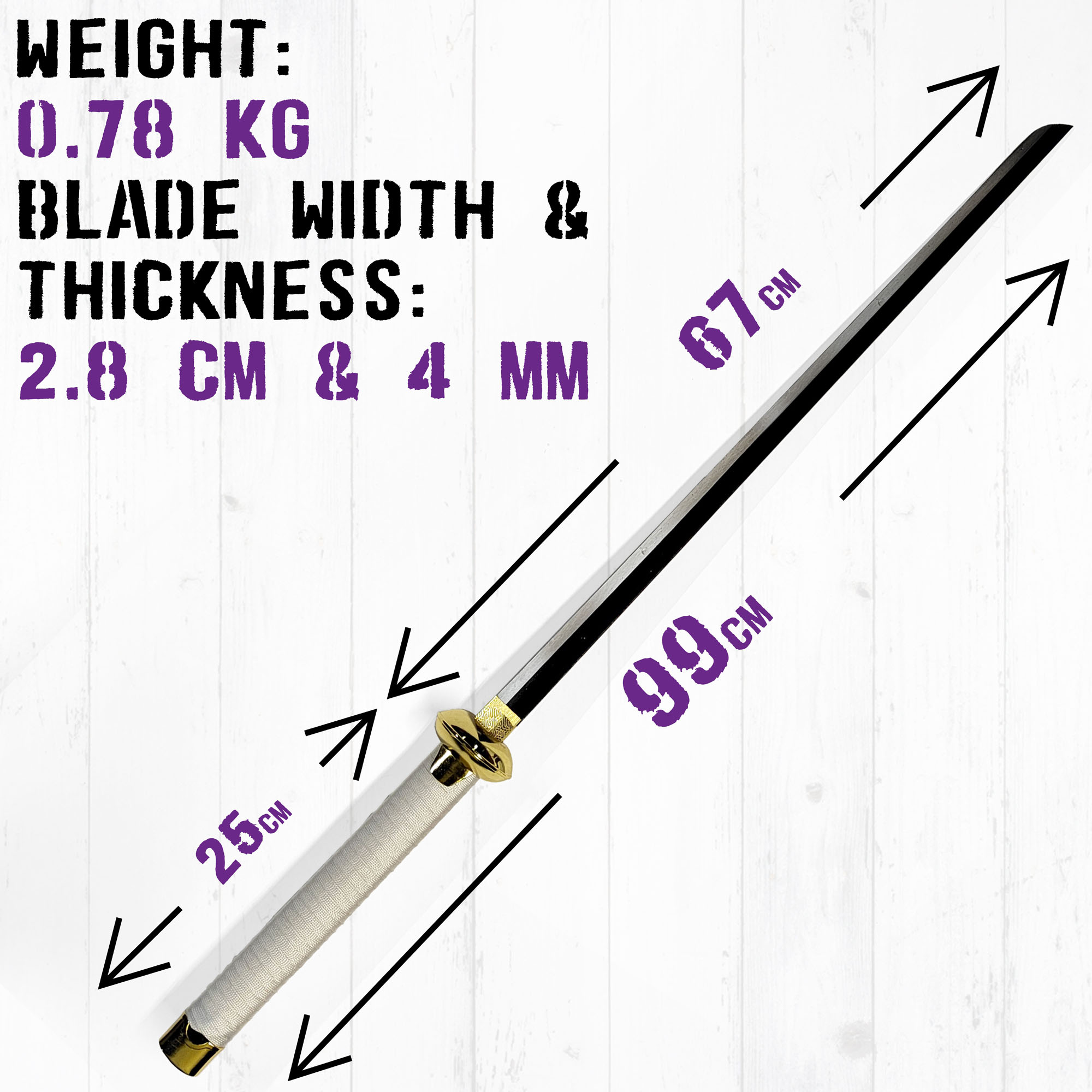 Naruto - Uzumaki Boruto Schwert mit Scheide Naruto - Uzumaki Boruto Schwert mit Scheide