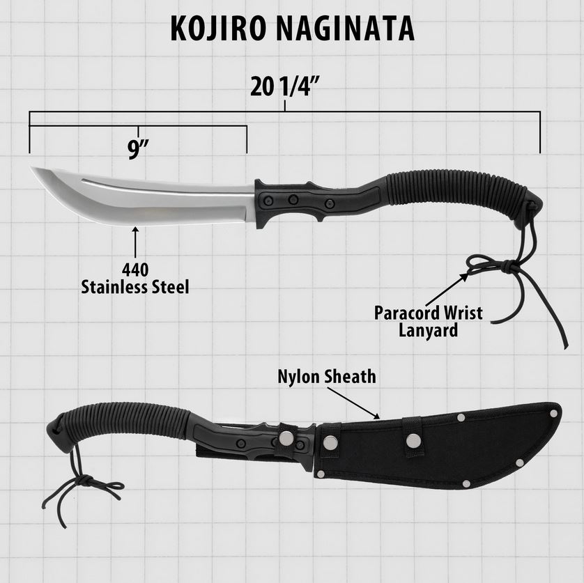 Kojiro Naginata Sword
