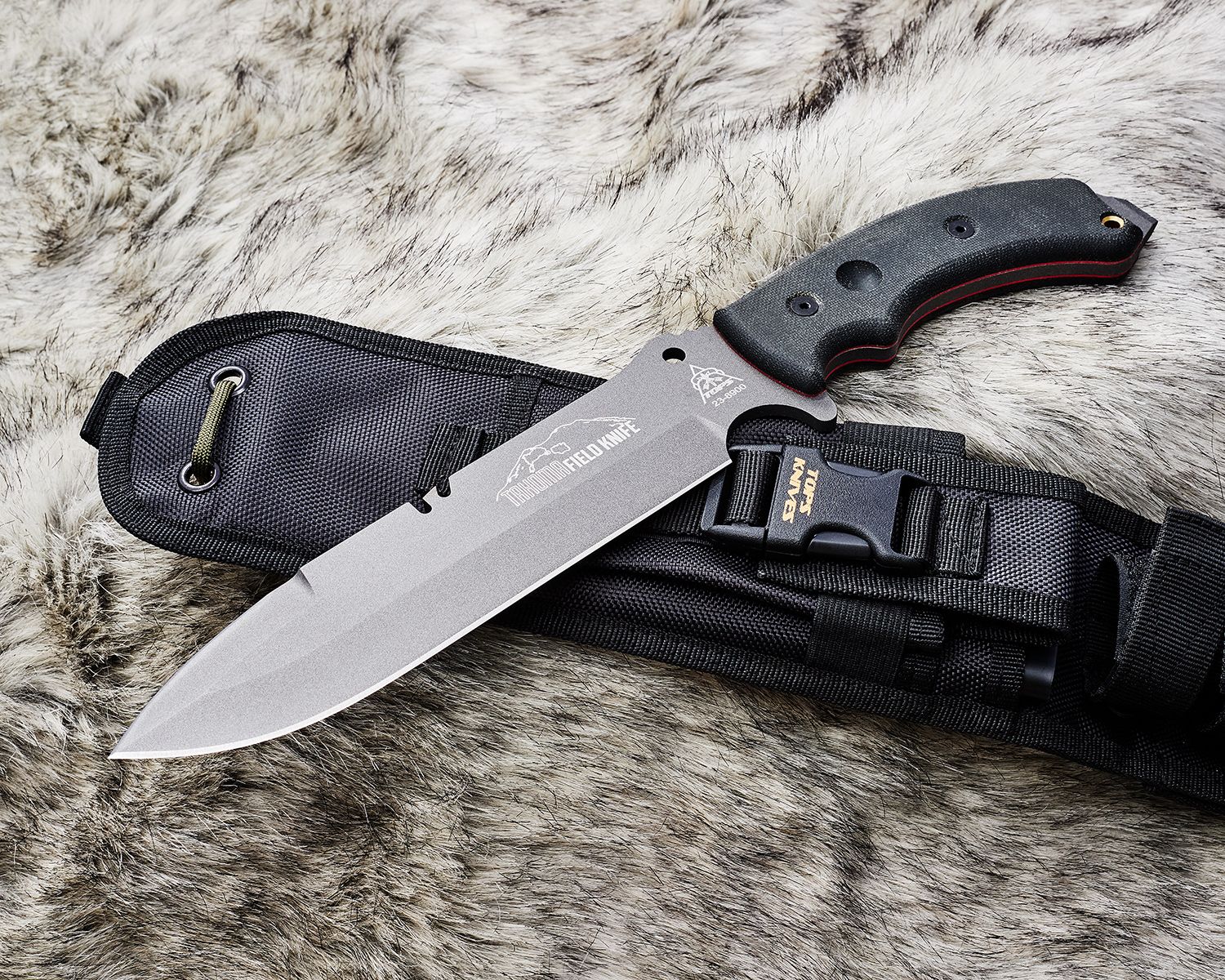 Tahoma Field Knife Black Canva