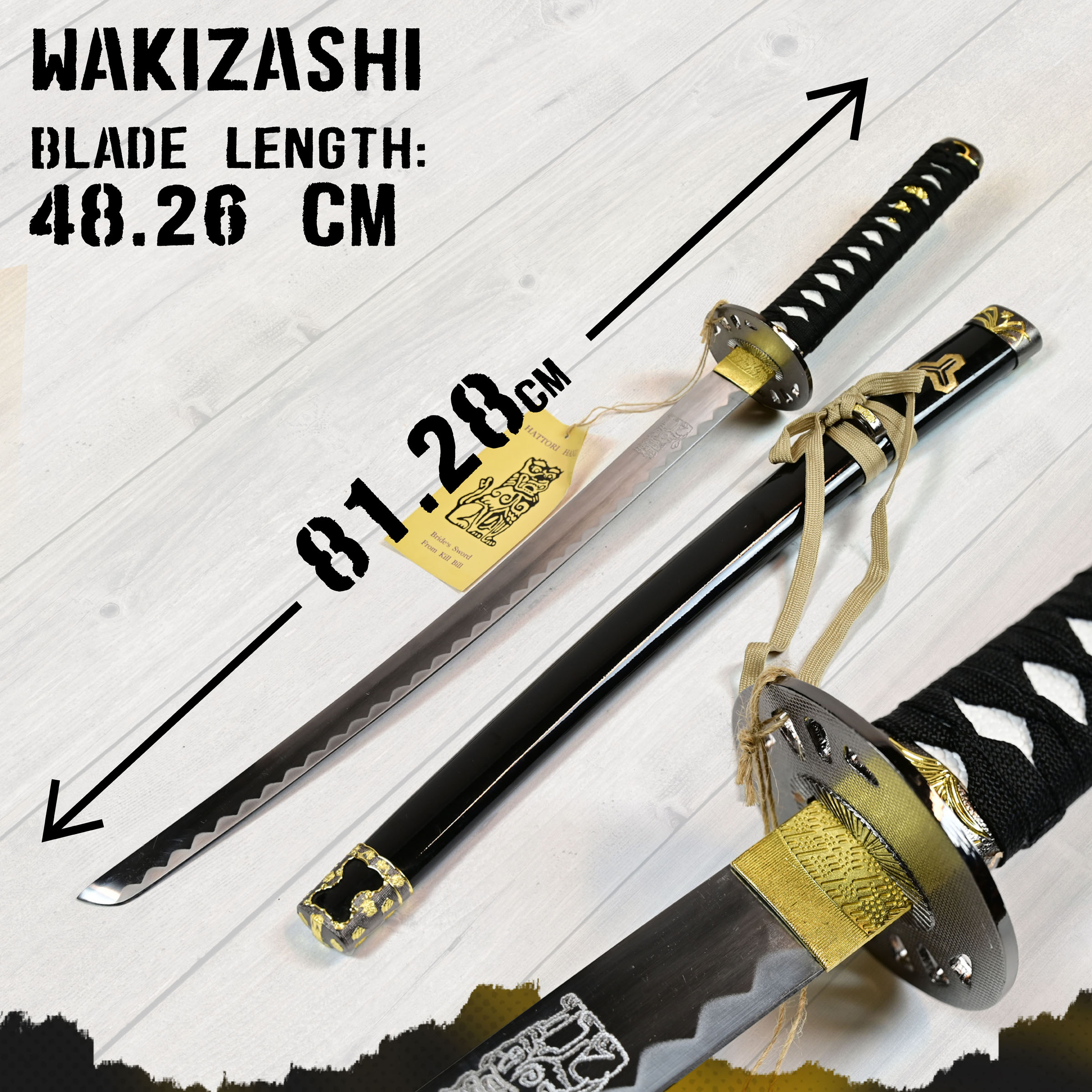 "Töte Bill" Hattori Hanzo Schwert Set "Töte Bill" Hattori Hanzo Schwert Set