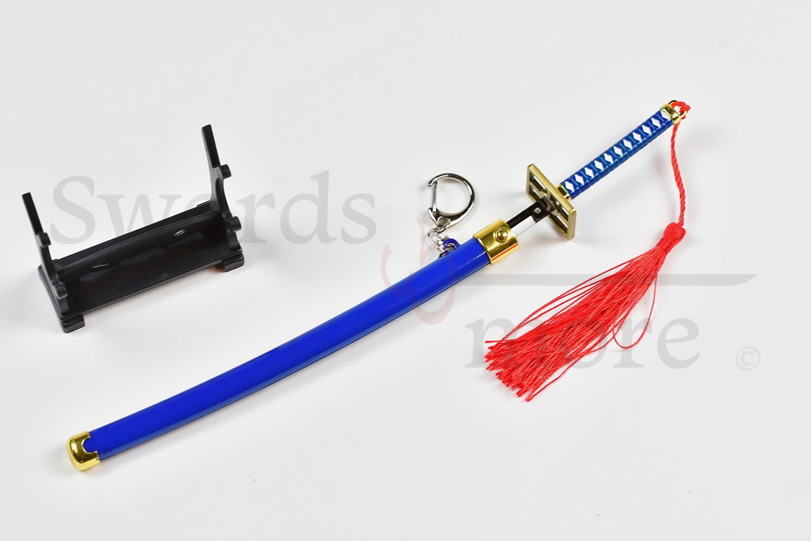 Bleach - Byakuya Kuchiki Zanpakuto Schwert, Anime Katana, Schwert Brieföffner mit Scheide und Ständer 