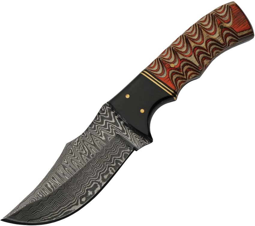 Damascus Buffalo hunting knife 