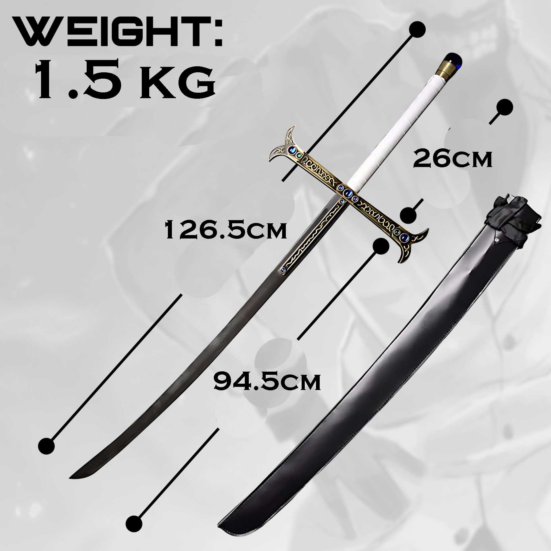 One Piece Mihawk Sword