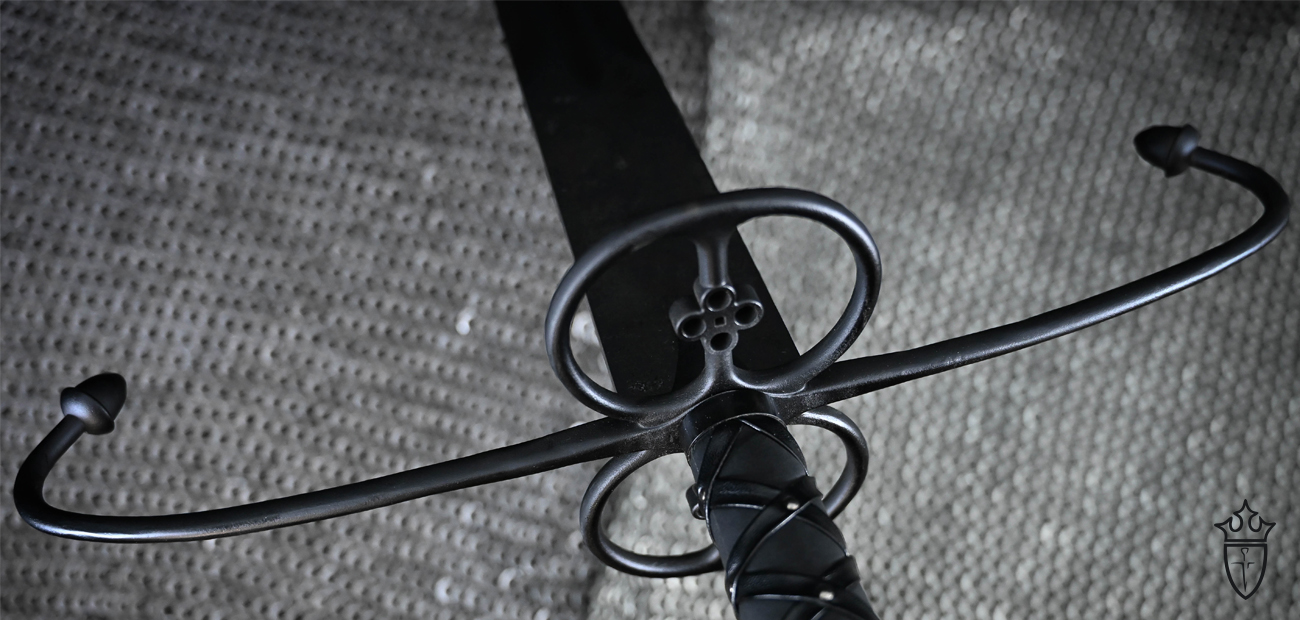 Low Lander Two Handed Great Schwert, antik