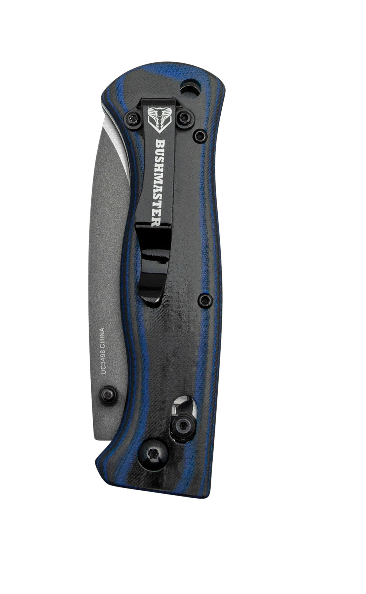 Bushmaster Explorer Blaues G10 Taschenmesser